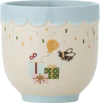 Kindertasse Steingut Blau Bloomingville MINI Celebrate – Spülmaschinengeeignet
