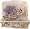 Weiches Stoff-Kuscheltier-Set Milly Puppe Braun Bloomingville MINI