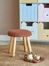 Kinderhocker Bloomingville MINI Aksel Braun – Skandi-Design