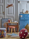 Kinderhocker Bloomingville MINI Aksel Braun – Skandi-Design