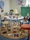 Kinderhocker Bloomingville MINI Aksel Braun – Skandi-Design