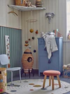 Kinderhocker Bloomingville MINI Aksel Braun – Skandi-Design