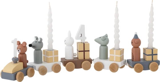 Geburtstagszug Kinder Bloomingville MINI Junaid Braun FSC®100%