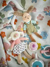 Kuscheltier-Set Bloomingville Sol & Teo Braun Baumwolle weich