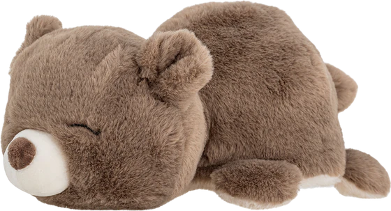 Wendbares Kuscheltier Bloomingville Berta Braun Polyester