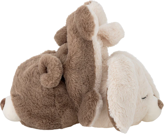 Wendbares Kuscheltier Bloomingville Berta Braun Polyester
