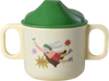 Trinklernbecher für Babys 250ml Grün Rice by Rice Hero Print - Green