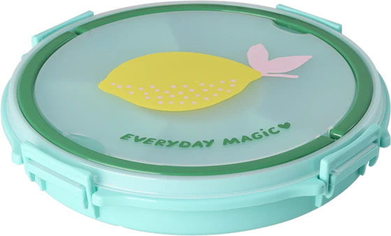 Serviertablett mit Griff Mint Lemon Rice by Rice – BPA-frei