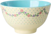 Kleine Melamin-Schale Rice by Rice 300ml Bruchfest & Bunt - Melamine Bowl with Dots and Flowers Print - Small - 300 ml