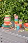 Teelöffel-Set Melamin Rice by Rice Glory Days 6er-Set robust