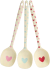 Kochlöffel Melamin Rice by Rice Herz-Design BPA-frei