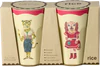 Melamin-Trinkbecher-Set Rice by Rice 400 ml Red Kiss 2er-Pack