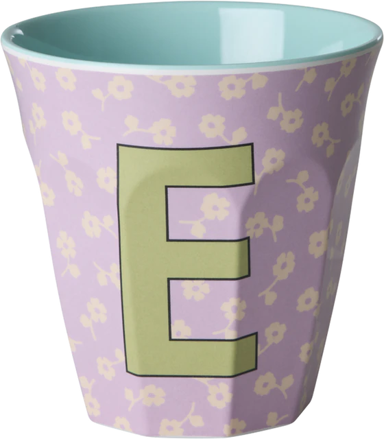 Melamin-Trinkbecher Rice by Rice Blumenmotiv 250 ml bruchfest