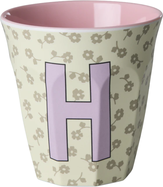 Melamin-Trinkbecher Rice by Rice Blumen H 9l BPA-frei