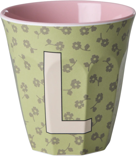 Melamin-Trinkbecher Rice by Rice 250 ml Blumen L BPA-frei