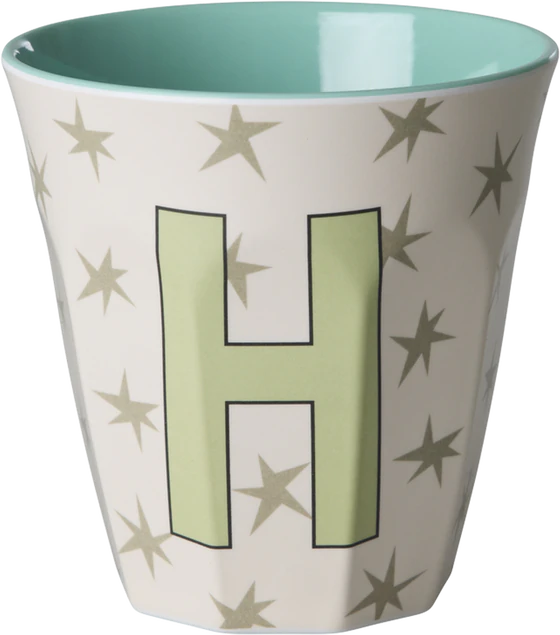 Melamin-Trinkbecher 250 ml H Sterne Rice by Rice BPA-frei