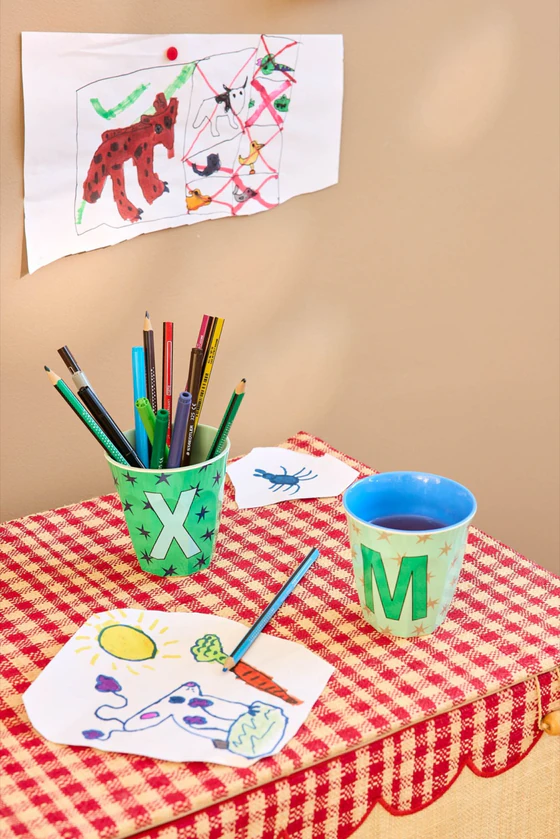 Melamin-Trinkbecher M Sterne 250 ml Rice by Rice bruchfest