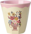 Melamin-Trinkbecher Rice by Rice 250 ml Pink Langlebig Leicht
