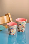 Kinderbecher Melamin 160ml Korallenmotiv Rice by Rice