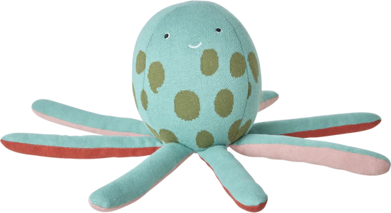 Gestricktes Kuscheltier Oktopus Rice by Rice – Baumwolle, Handgefertigt