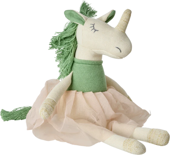 Gestricktes Kuscheltier Einhorn Rice by Rice – Weich & Farbenfroh
