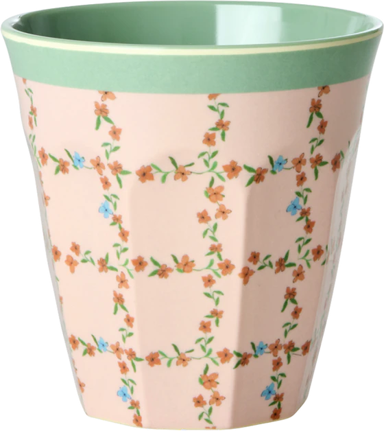 Kleine Melaminbecher-Set Rice by Rice 6er bunt stapelbar