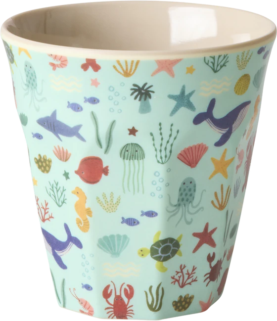 Melamin-Trinkbecher Ocean Print 250 ml Rice by Rice