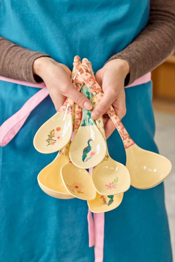 Suppenlöffel Melamin Rice by Rice 3er-Set BPA-frei Prints