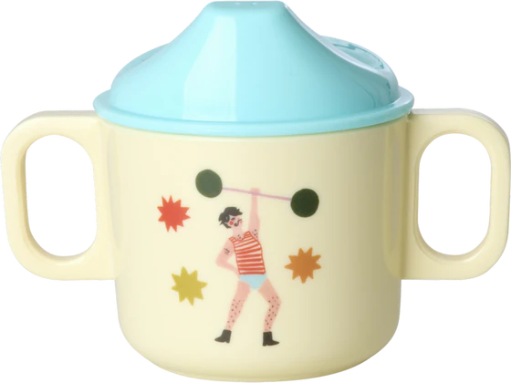 Trinklernbecher Rice by Rice Mint Jahrmarkt 250ml Melamin