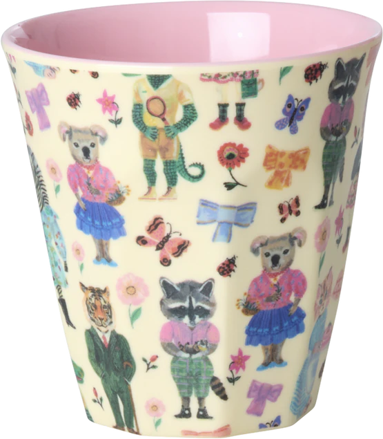 Kinderbecher Melamin Rice by Rice Nathalie Lété Print Rosa