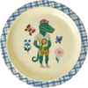 Kinderteller Melamin Blau Rice by Rice – Bruchfest & BPA-frei - Blue