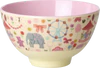 Kleine Melamin-Schale 300 ml Rosa Jahrmarkt Rice by Rice