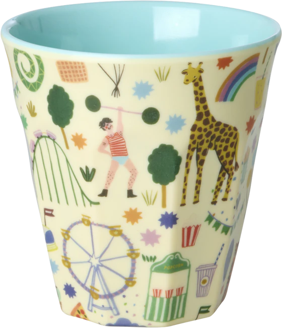 Melamin-Trinkbecher 250ml Mint Jahrmarkt Rice by Rice