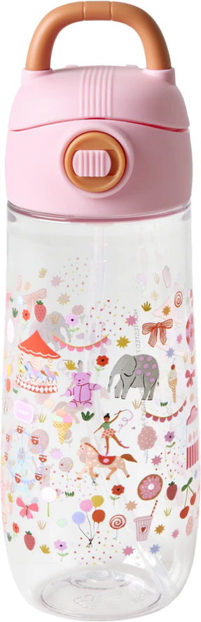 Kinder-Trinkflasche Rice by Rice 550 ml Pink Fun Fair BPA-frei
