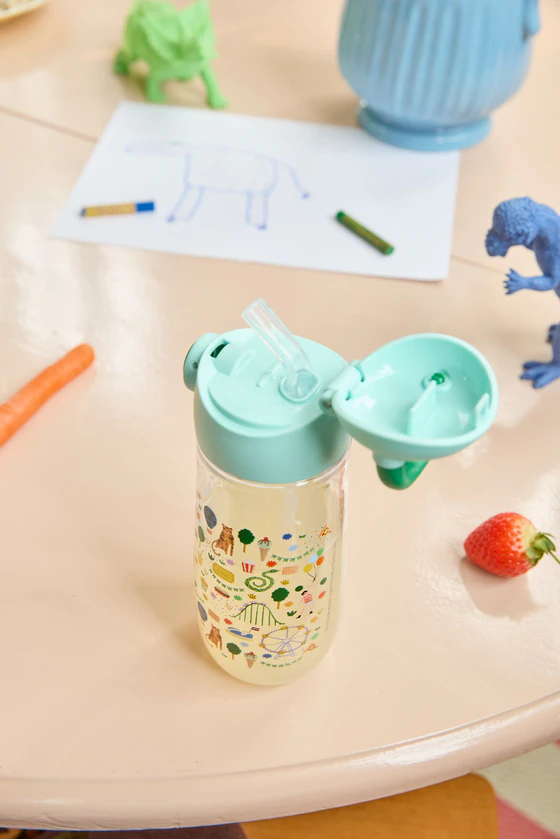 Kinder-Trinkflasche 550 ml Mint Fun Fair Rice by Rice BPA-frei