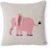 Kinder-Dekokissen Elefant 3D Rosa Small – Rice by Rice - Pink