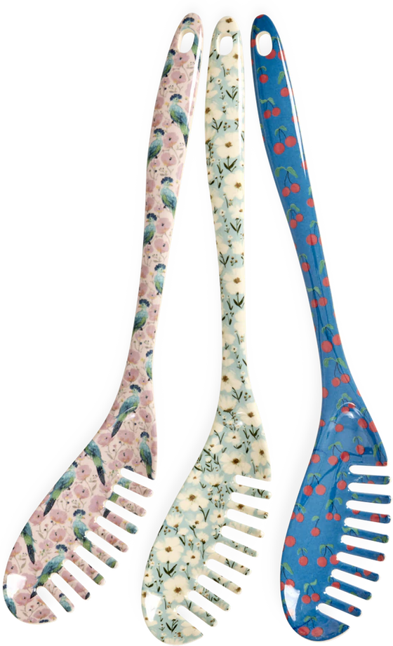 Pastalöffel Melamin Rice by Rice Bruchfest Bunt 28cm