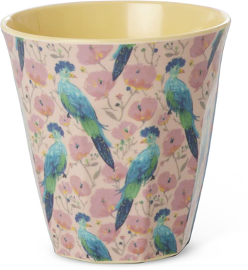 Melamin-Trinkbecher 250 ml Vogelprint Rice by Rice BPA-frei
