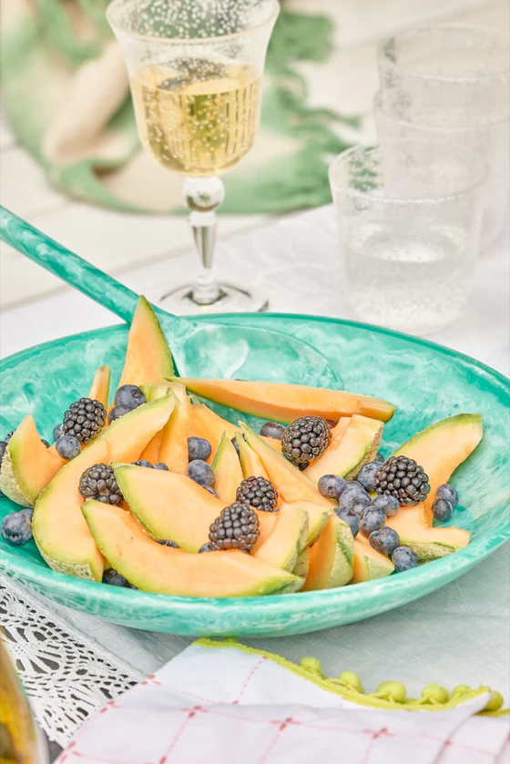 Salatschüssel Rice by Rice Soft Green – Bruchfestes Resin