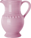 Große Keramikkanne Rice by Rice 7,9L Soft Pink Glasiert