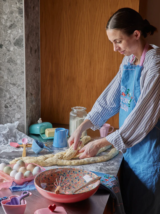 Milchkanne Melamin Blau 175ml Rice by Rice – Bruchsicher leicht