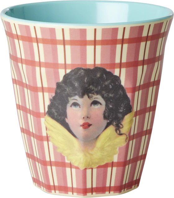 Melamin-Trinkbecher 250 ml Rot Engel Rice by Rice Bruchfest