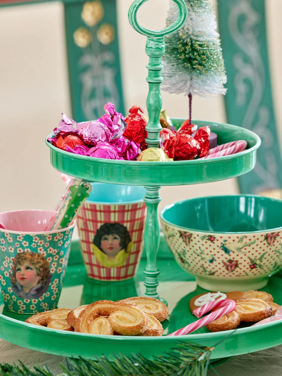 Melamin-Trinkbecher 250 ml Rot Engel Rice by Rice Bruchfest