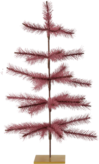 Dekorativer Weihnachtsbaum Rosa Rice by Rice – Wiederverwendbar