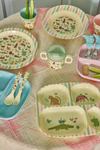 Baby-Geschirrset Melamin 4tlg. Jungle Print Rice by Rice