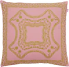 Dekokissen Rice by Rice Soft Pink Baumwolle Stickerei Unikat