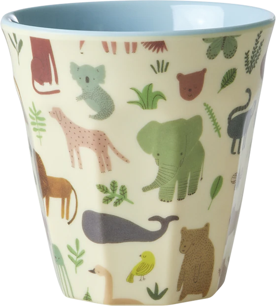 Kinderbecher Melamin 160ml Dusty Blue Rice by Rice Robust