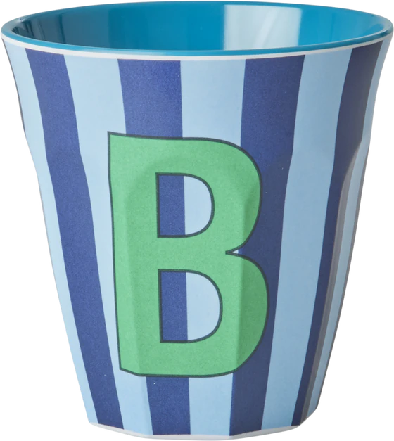 Melaminbecher Rice by Rice 250 ml - Streifen B - Bruchfest