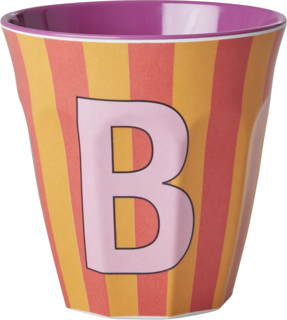 Melamin-Trinkbecher B Streifen 250ml Rice by Rice robust