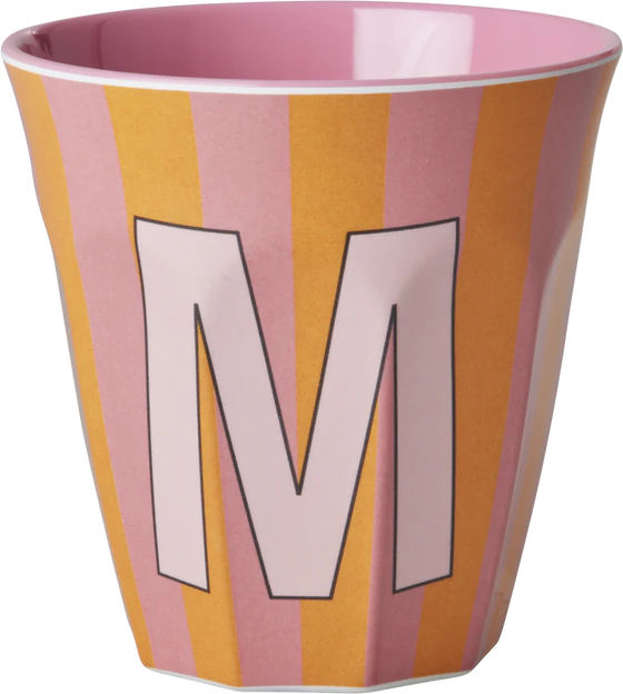 Melamin-Trinkbecher Rice by Rice 250 ml Streifen M bruchfest